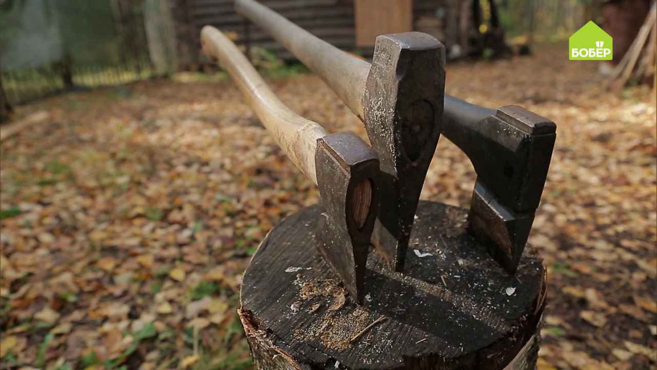 Как подобрать топор для колки дров