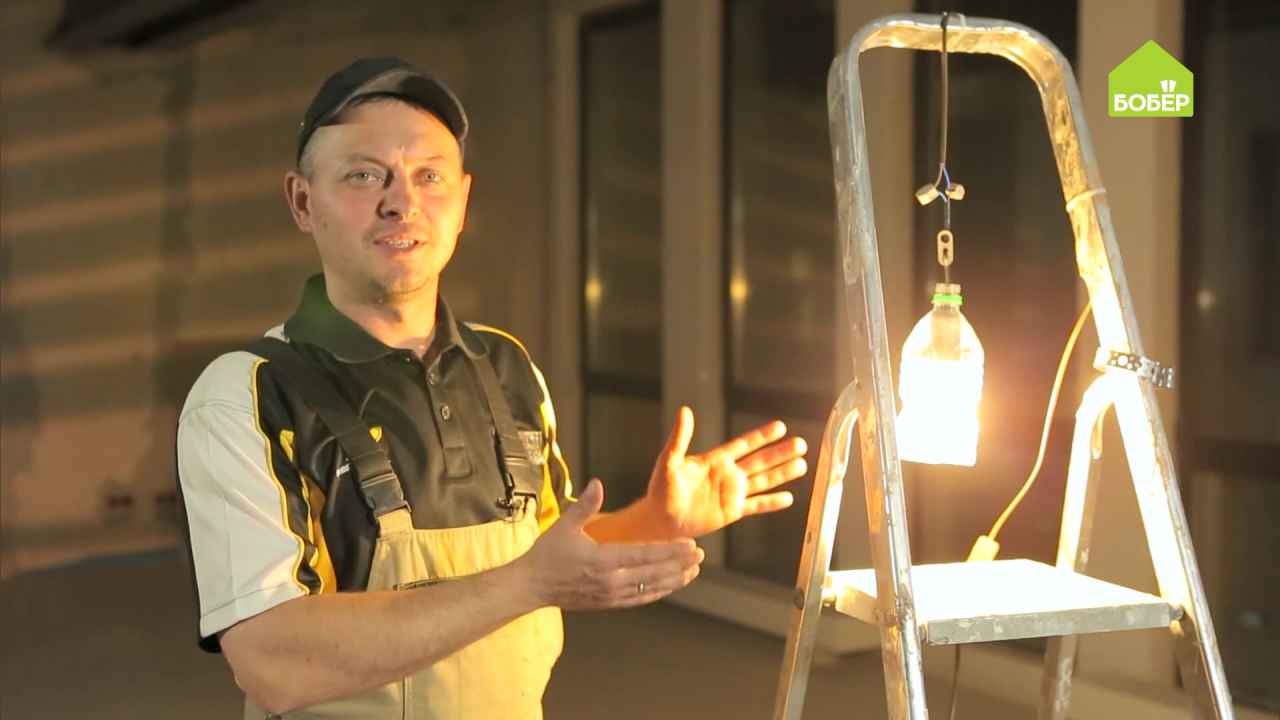 Как защитить лампочку на время ремонта