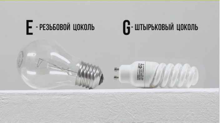 Замена лампы накаливания и патрона