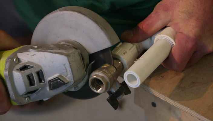 Как выкрутить кран из полипропиленовых фитингов