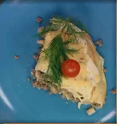 Лазанья с блинами