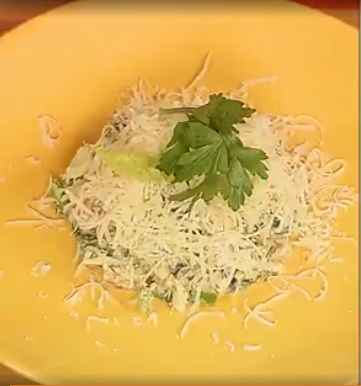 Мясной салат