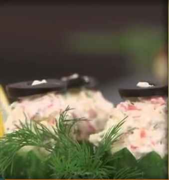 Крабовые шарики с сыром