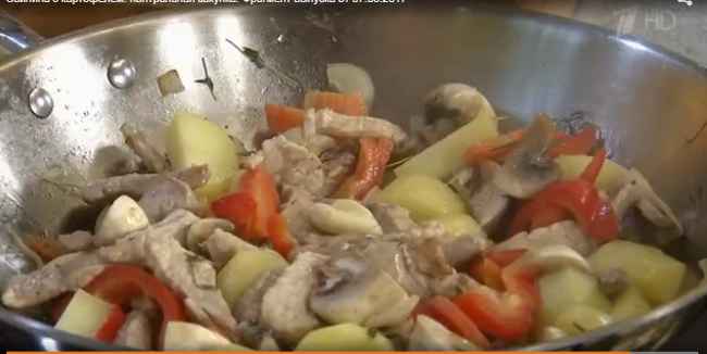 Свинина с картофелем