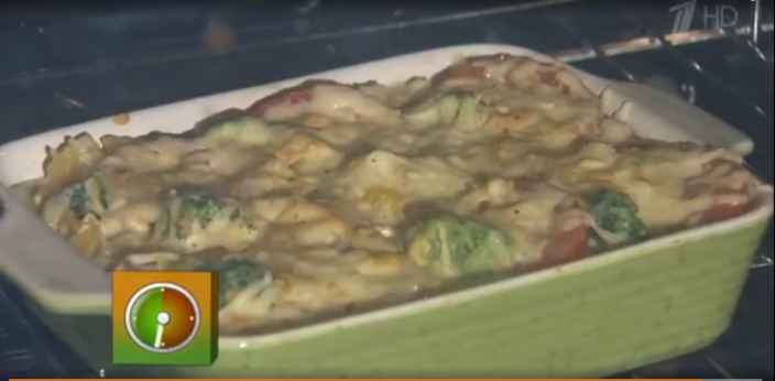 Запеканка с макаронами