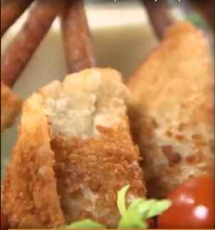 Канапе с мясной начинкой