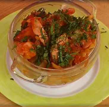 Солянка с сардельками