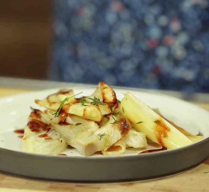 Горячая закуска «Фенхель и пастернак»