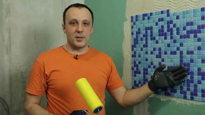 Как правильно укладывать мозаику