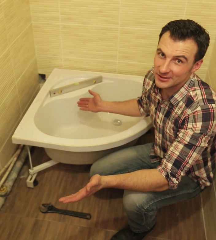 Как установить поддон для душевой кабины
