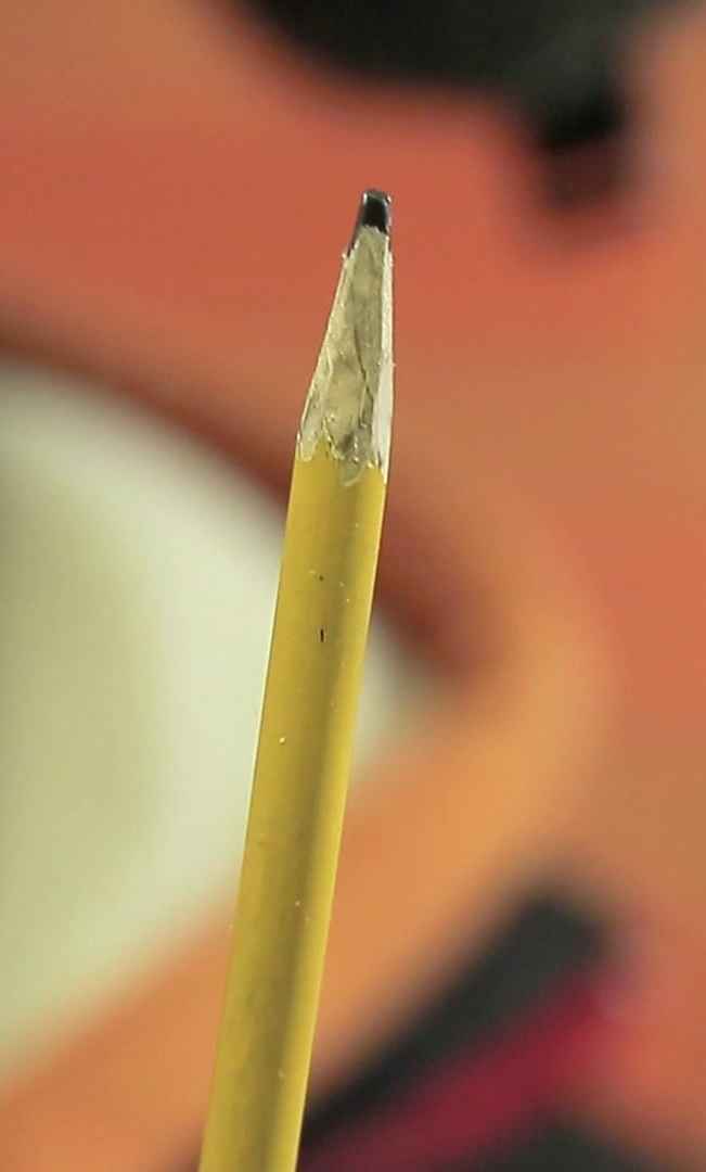 Как заточить строительный карандаш