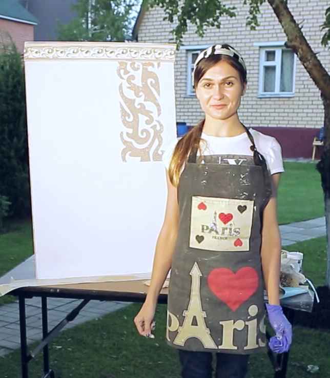 Как сделать декоративный бордюр на фасаде дома