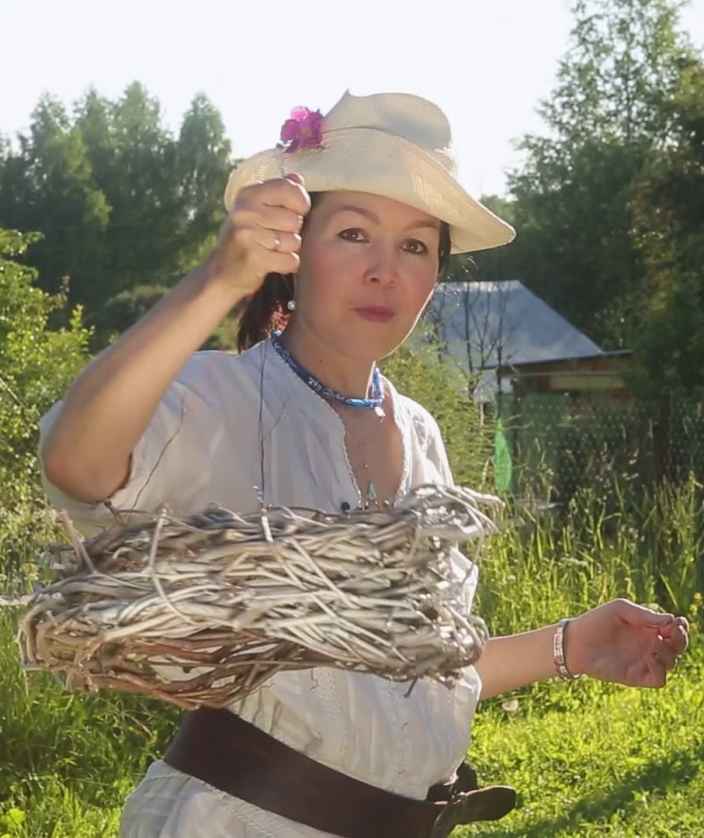 Абажур из виноградной лозы своими руками