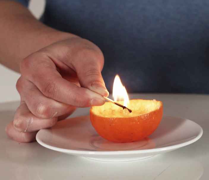 Лайфхаки: делаем свечи
