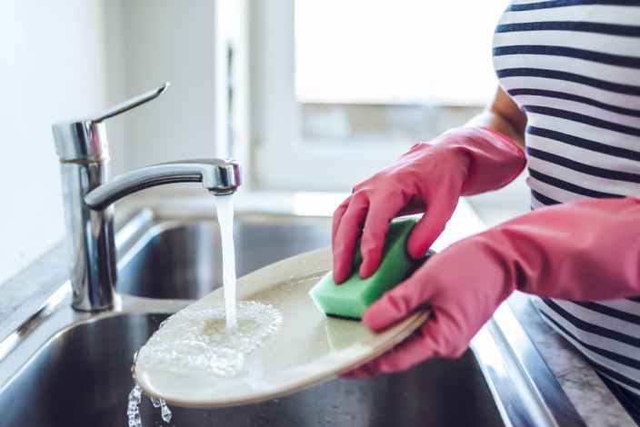 Домашнее средство для мытья посуды