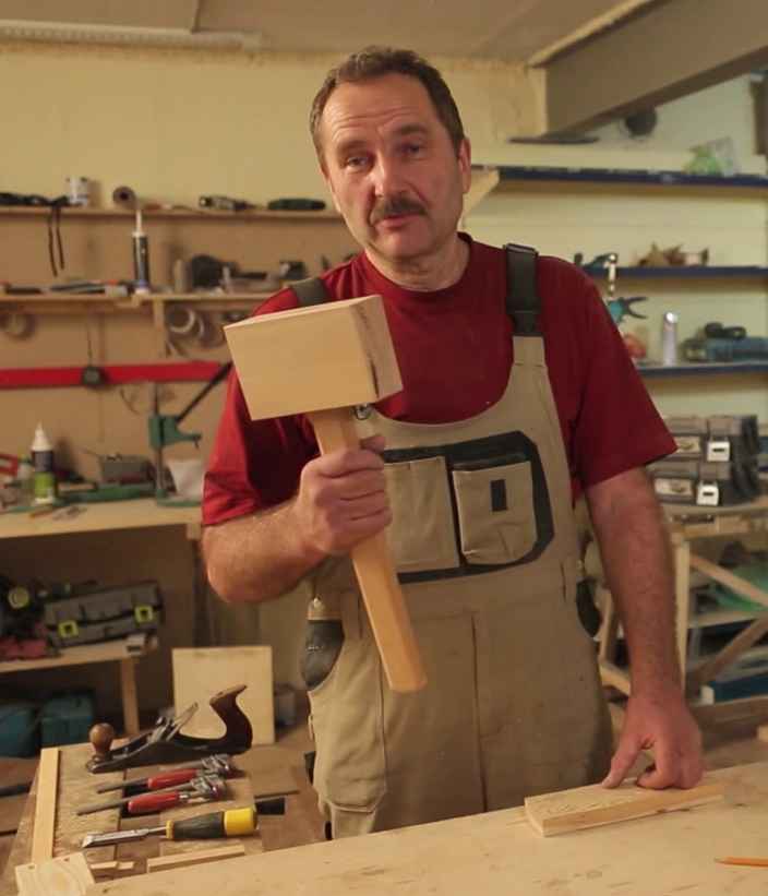 Как сделать деревянную киянку