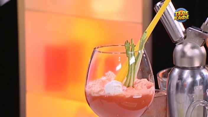Суп-коктейль из моркови и сливок с имбирным ароматом