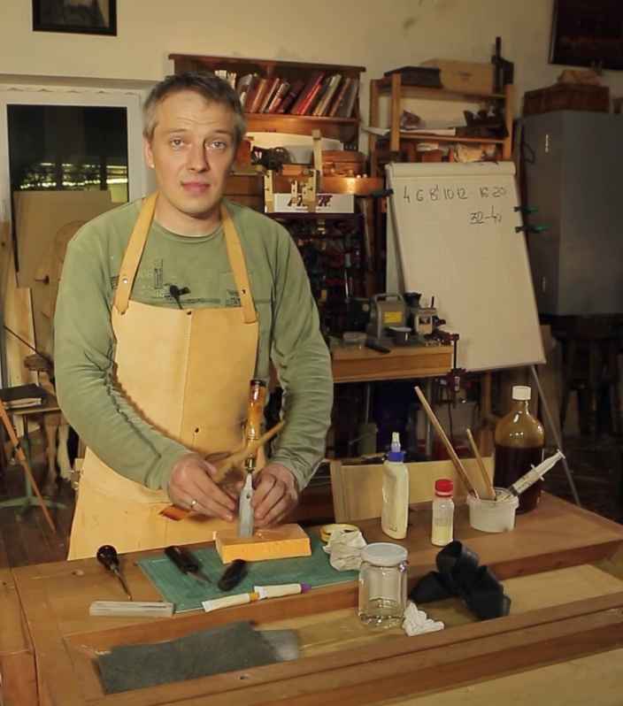 Реставрируем деревянную рукоять стамески