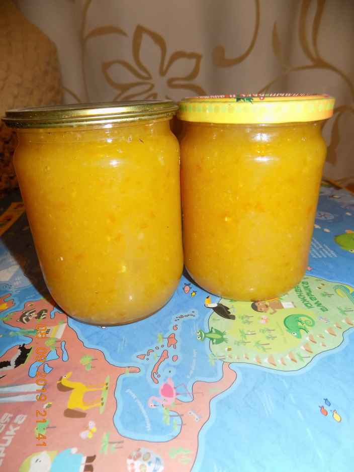 Ананасовое варенье из кабачков