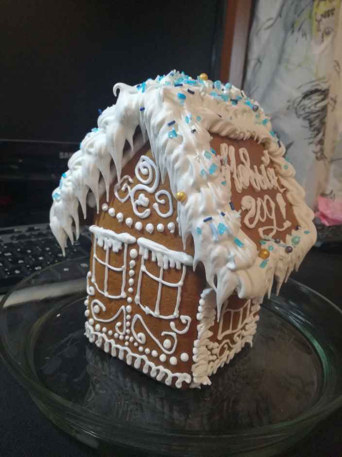 Пряничный домик на Новый год