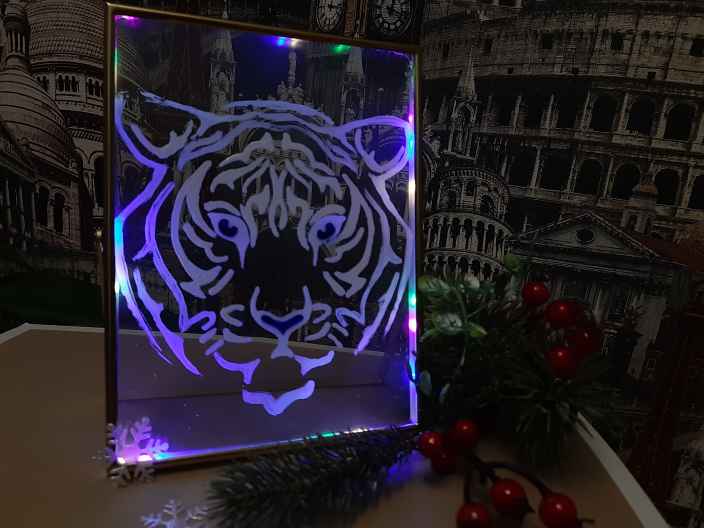 Белый тигру к лицу 🐯