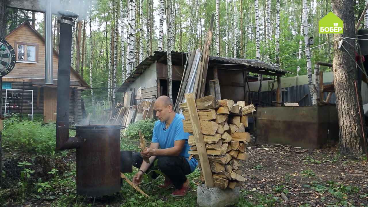 Как сделать дровник из подручных материалов - Бобёр.ру