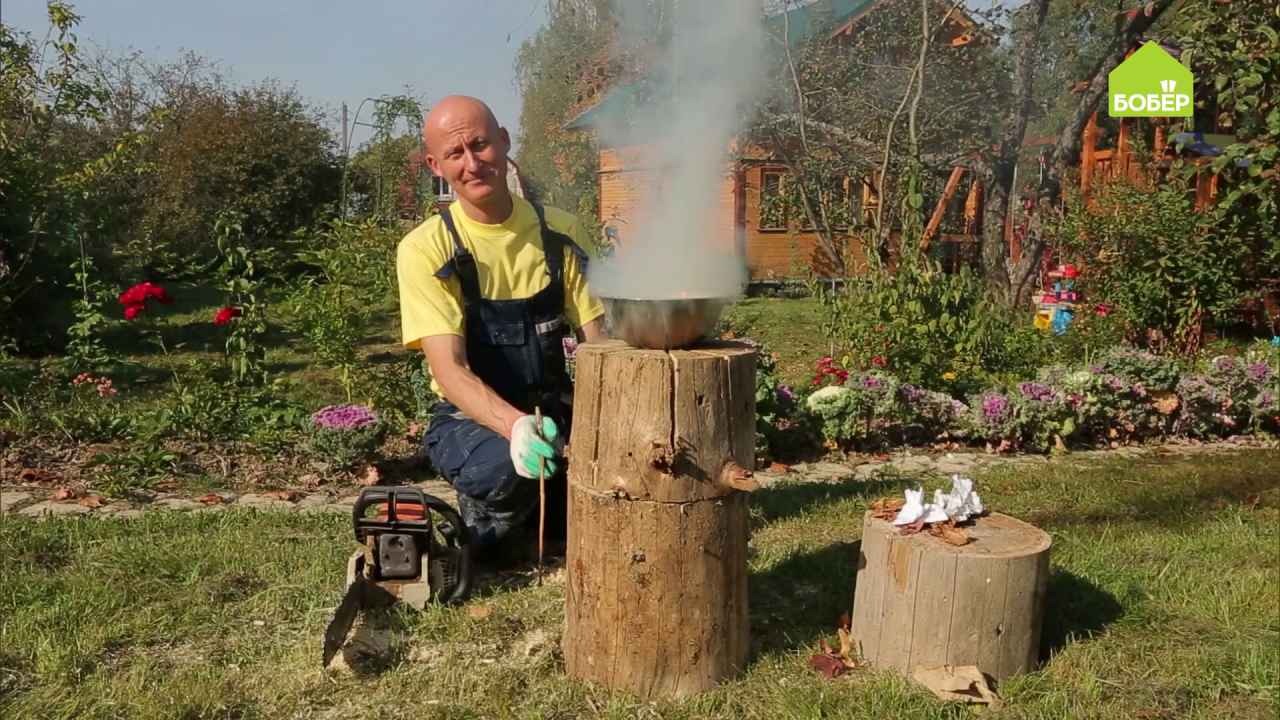 Как сделать финскую свечу из бревна: советы к началу сезона загородного отдыха