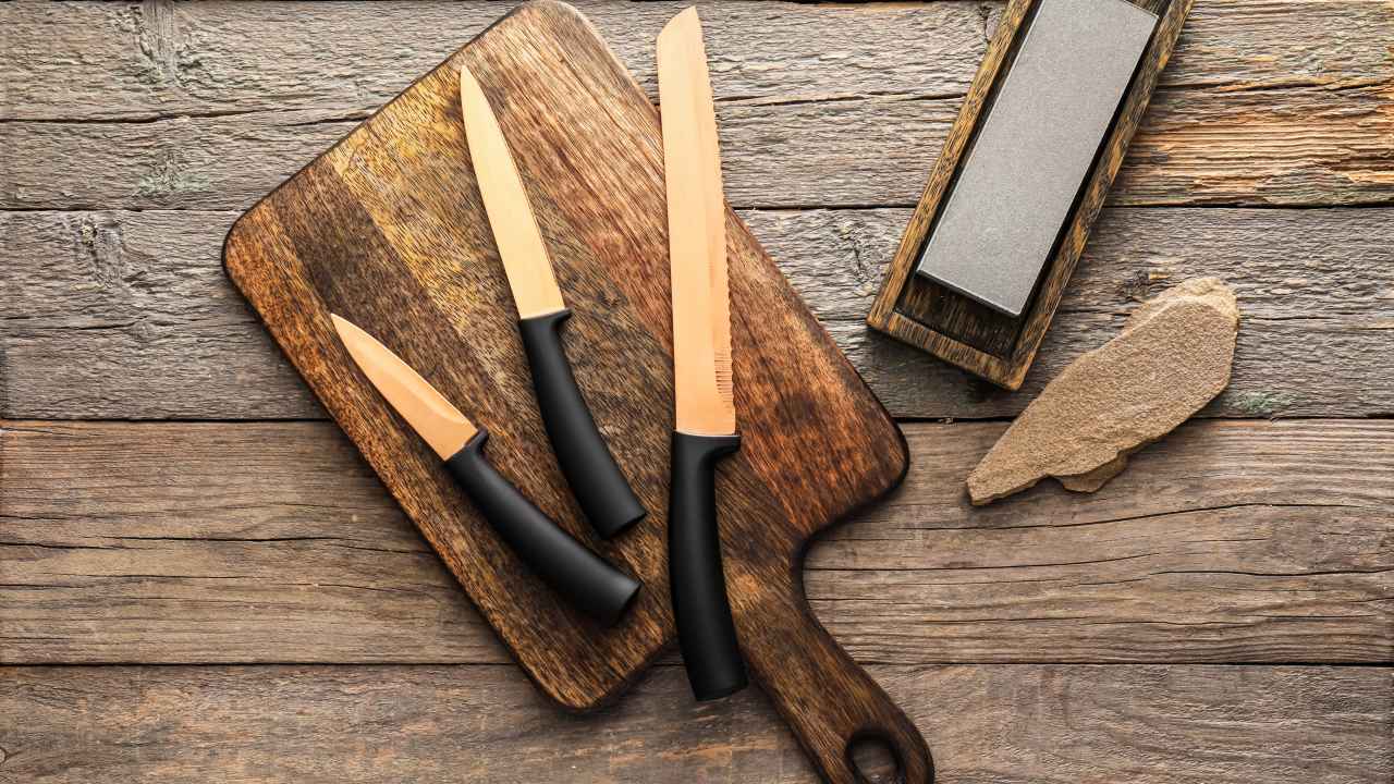 Как выбрать материал точилки для ножей
