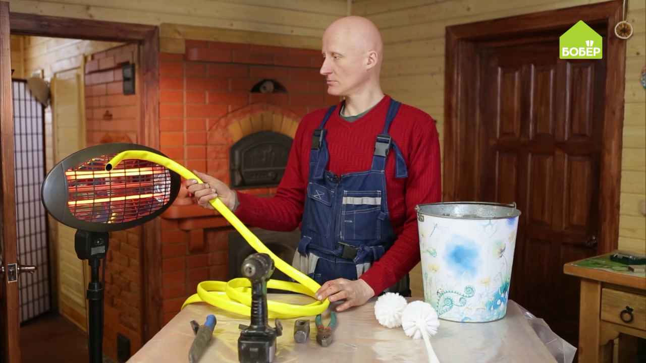 Приспособление для очистки каналов печи