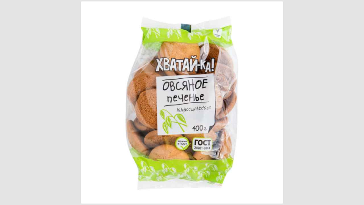 Печенье овсяное классическое «Хватай-ка»