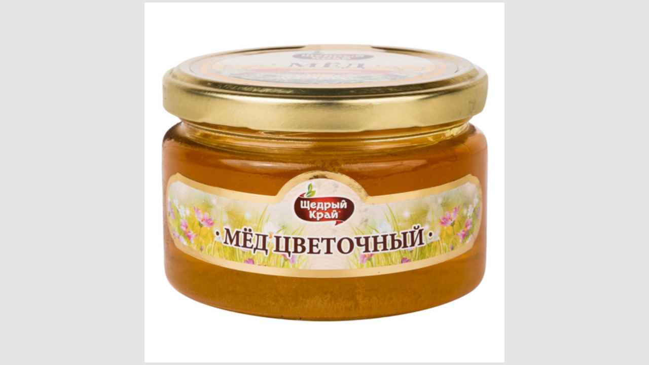 Мёд натуральный цветочный «Щедрый край»