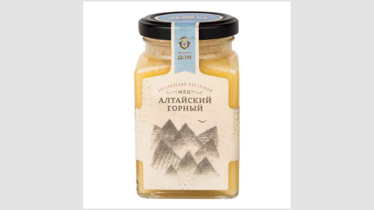 Мед натуральный цветочный, фасованный «Алтайский горный» «Медовый Дом»