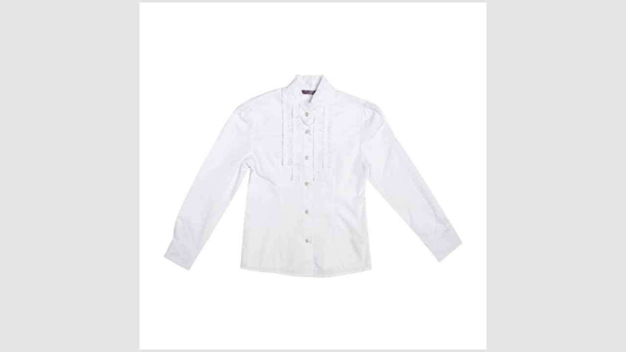Одежда второго слоя для детей школьной группы, блузка для девочек Futurino