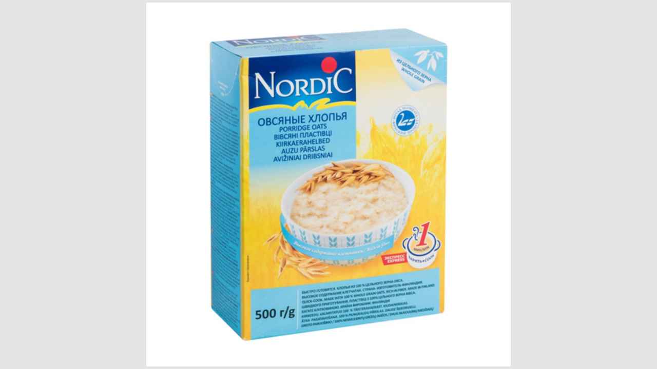 Овсяные хлопья Nordic