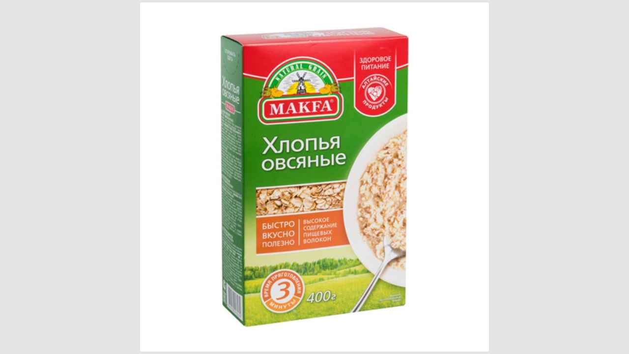 Хлопья овсяные «Макфа»
