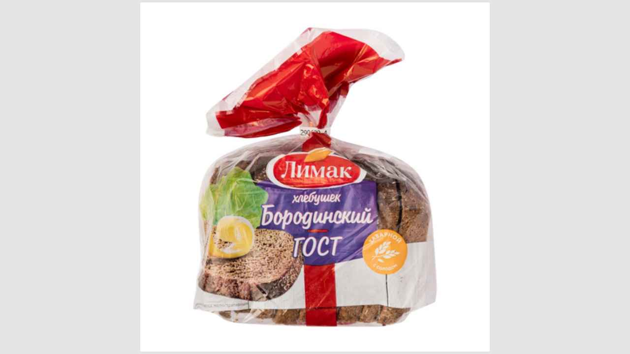 Хлеб «Бородинский» (нарезанный) «Лимак»