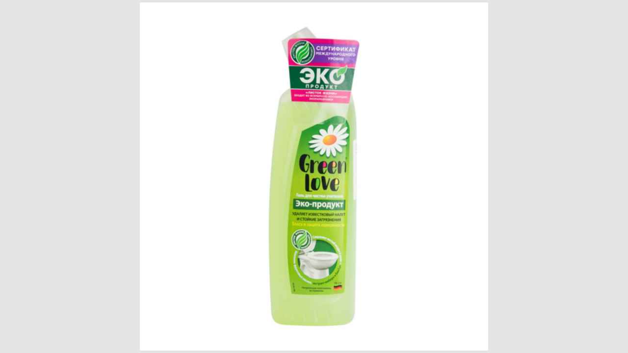 Гель для чистки унитазов Green Love