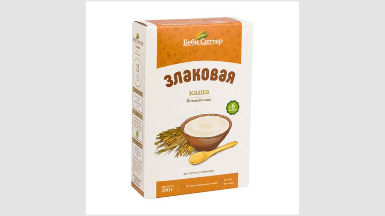 Злаковая каша безмолочная «Беби Ситтер»