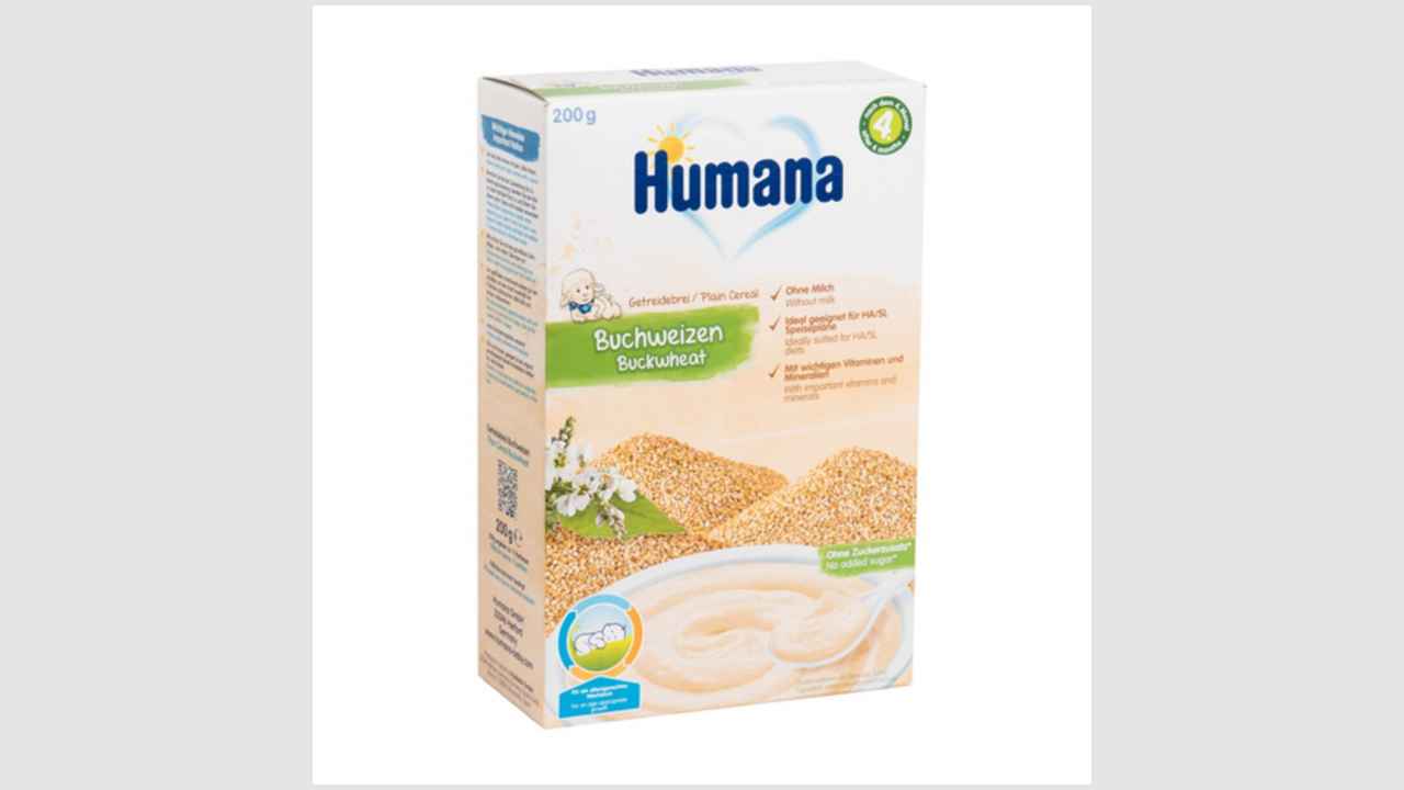 Каша безмолочная гречневая Humana