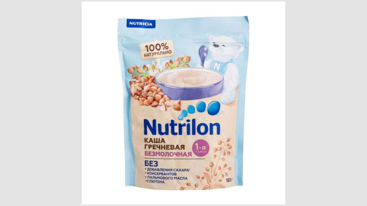 Каша гречневая безмолочная Nutrilon