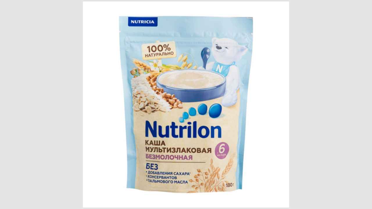 Каша мультизлаковая, безмолочная Nutrilon