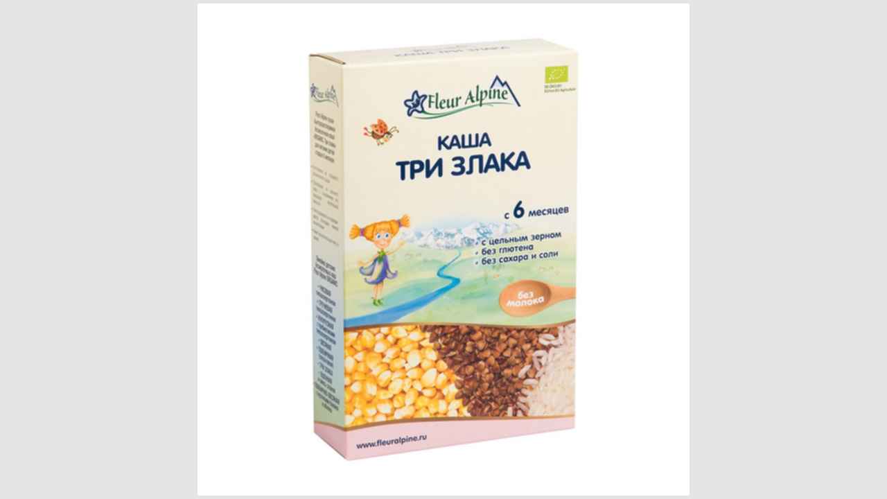 Каша Fleur Alpine «Три злака» 