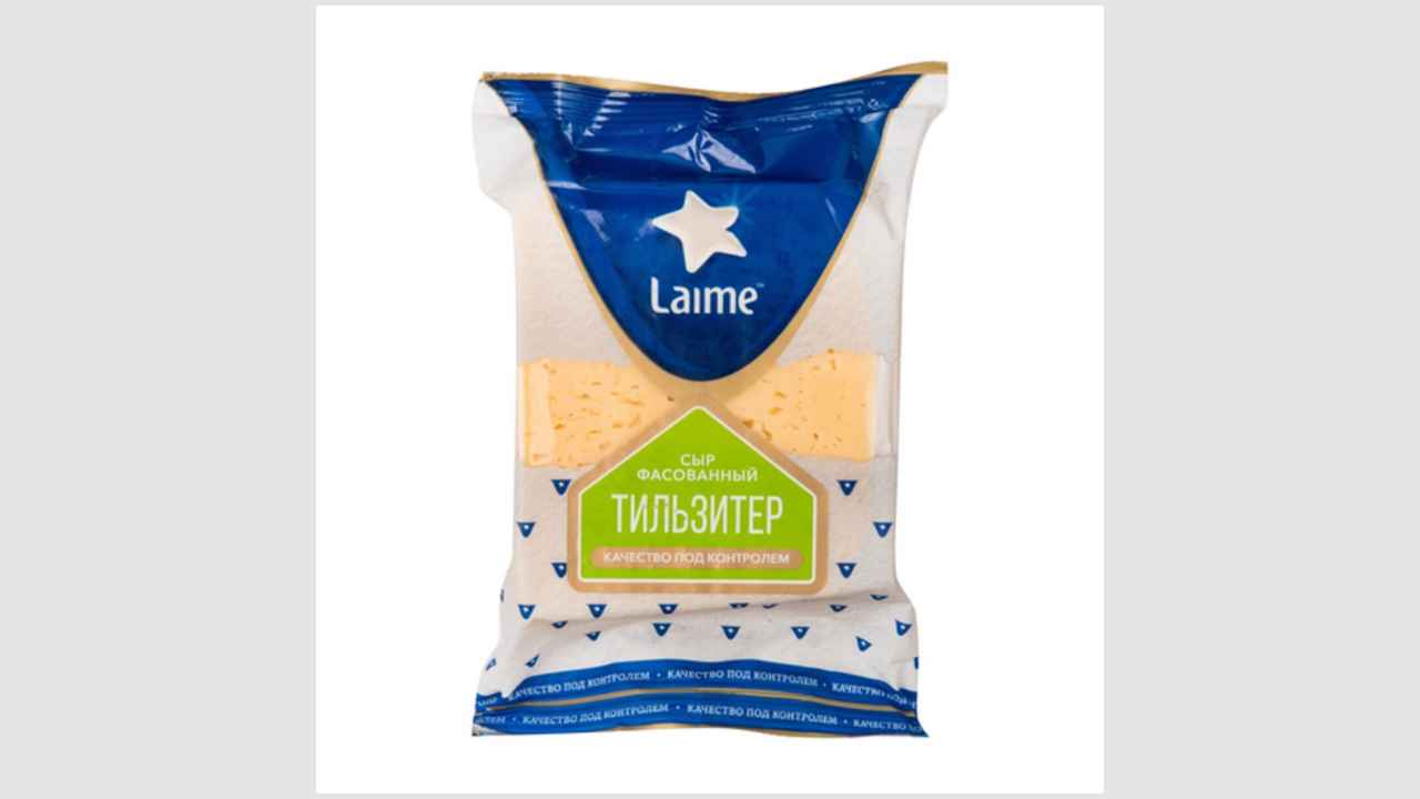 Сыр фасованный «Тильзитер» Laime