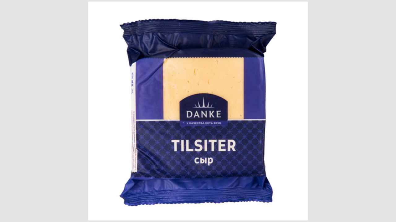 Сыр фасованный Tilsiter Danke