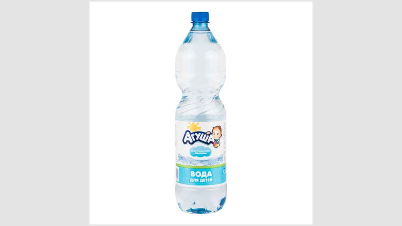 Вода питьевая для детского питания «Зеленая долина» для детей «Агуша»