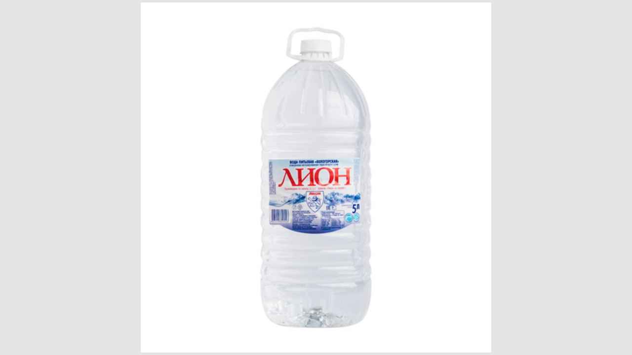 Вода питьевая «Белогорская» очищенная, негазированная, первой категории «Лион» 