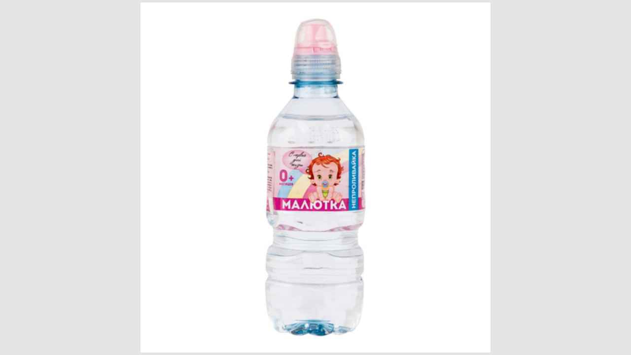 Вода питьевая для детского питания, высшей категории, артезианская, 0+, «Сенежская Малютка» 