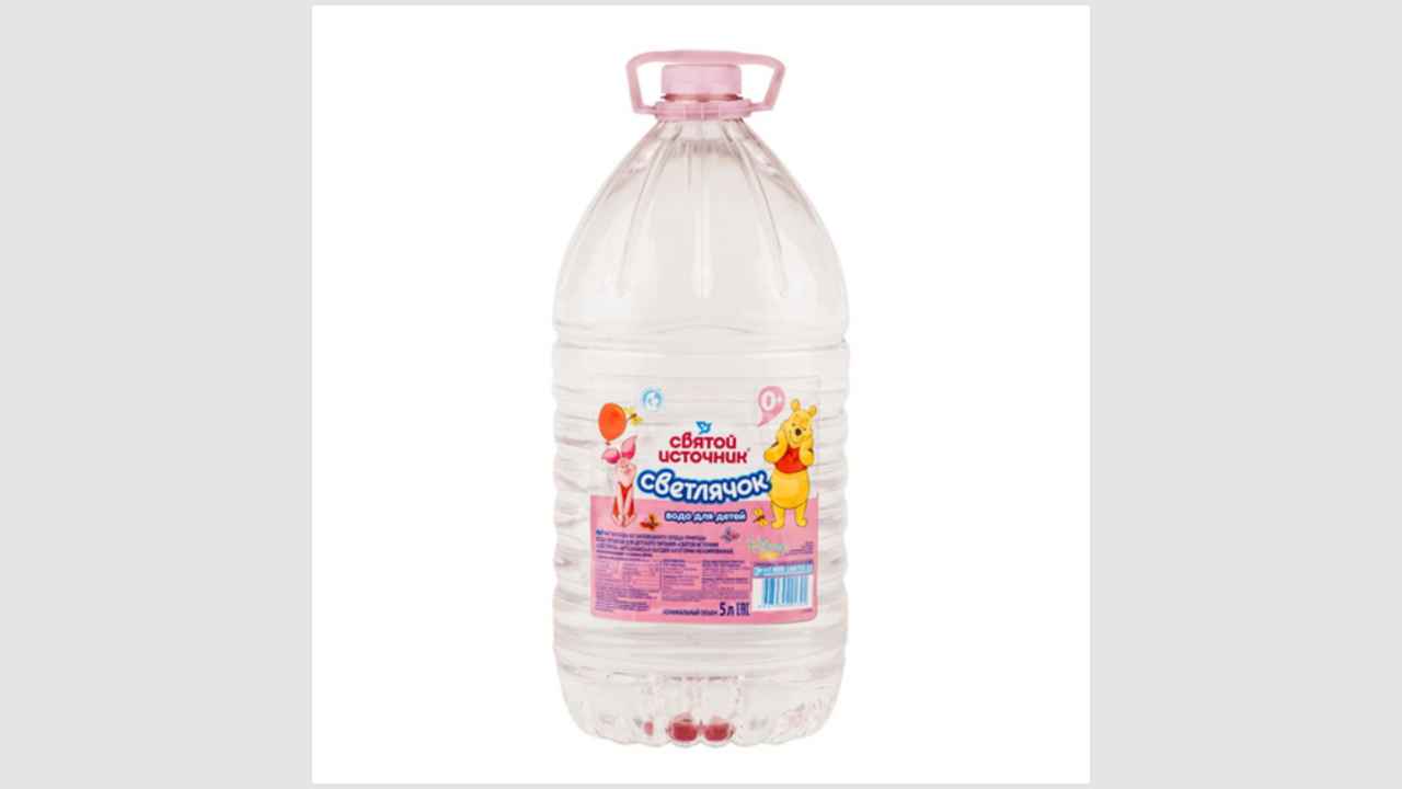 Вода питьевая для детского питания «Святой источник» «Светлячок», артезианская, высшей категории, негазированная