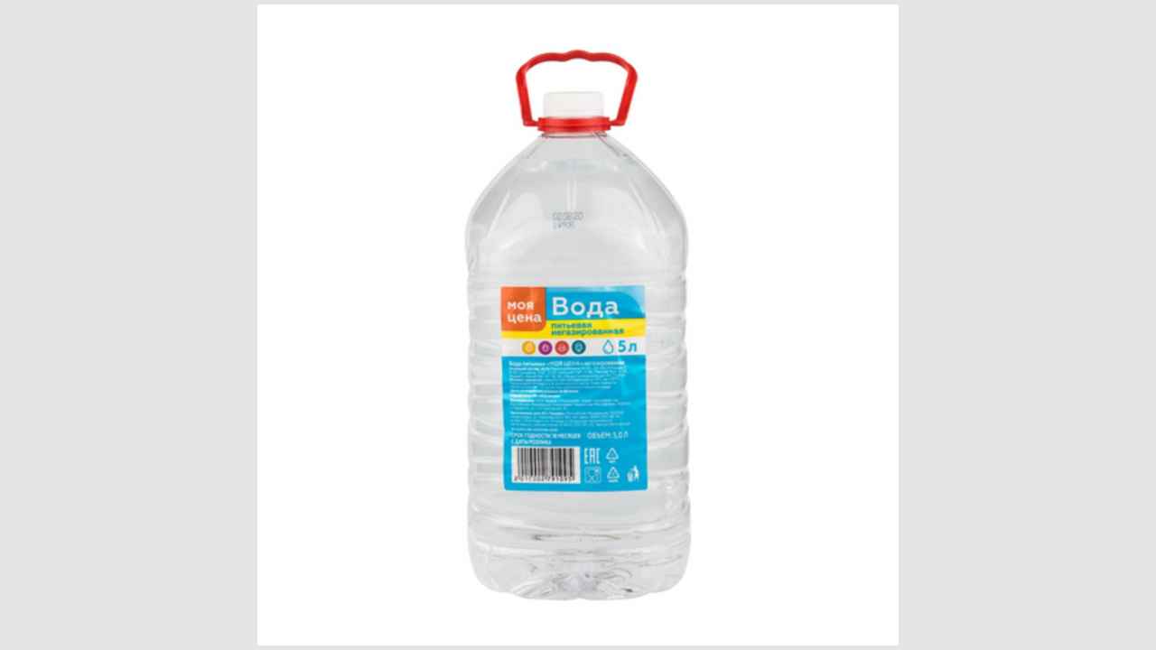 Вода питьева «Моя цена»,  негазированная