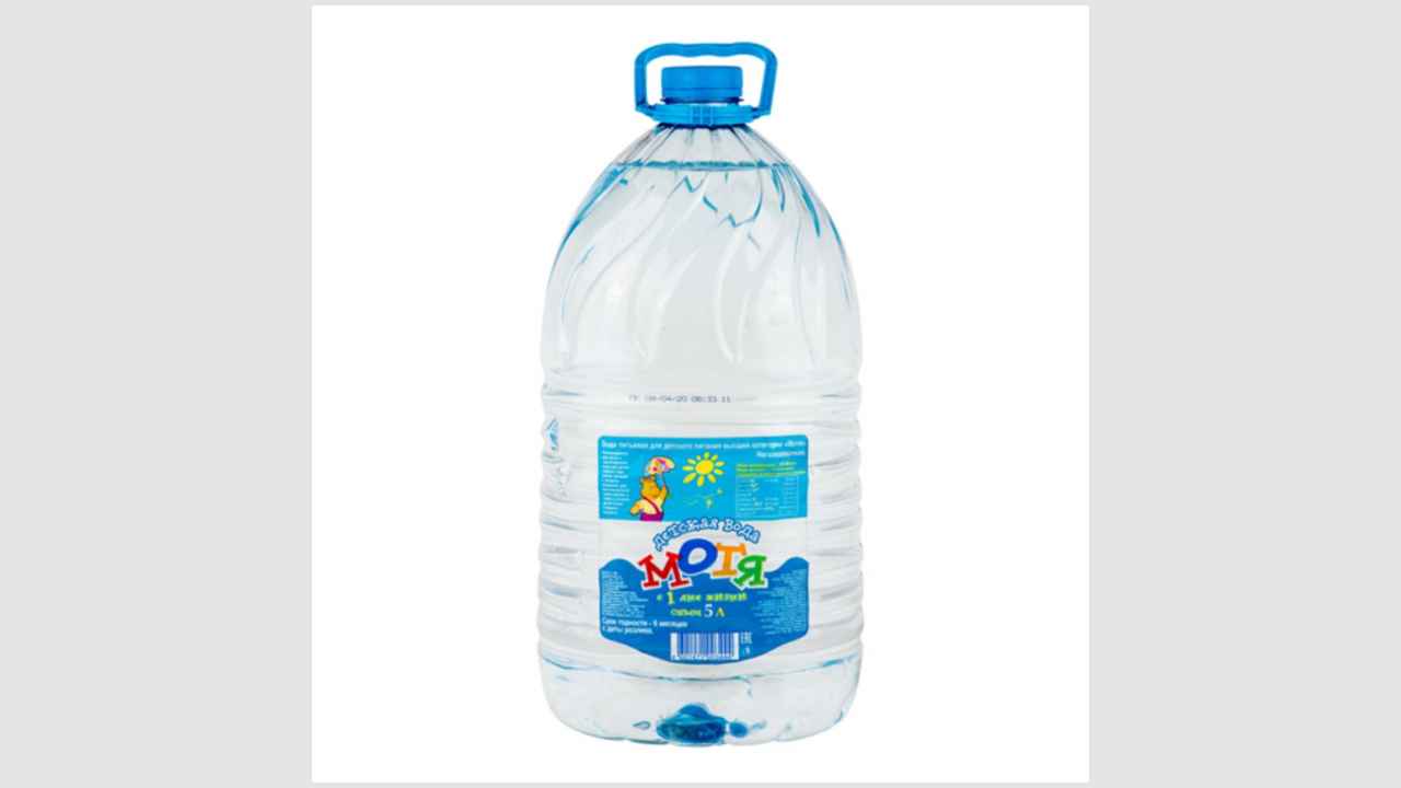 Вода питьевая, для детского питания, высшей категории, негазированная, 0+, «Мотя» 